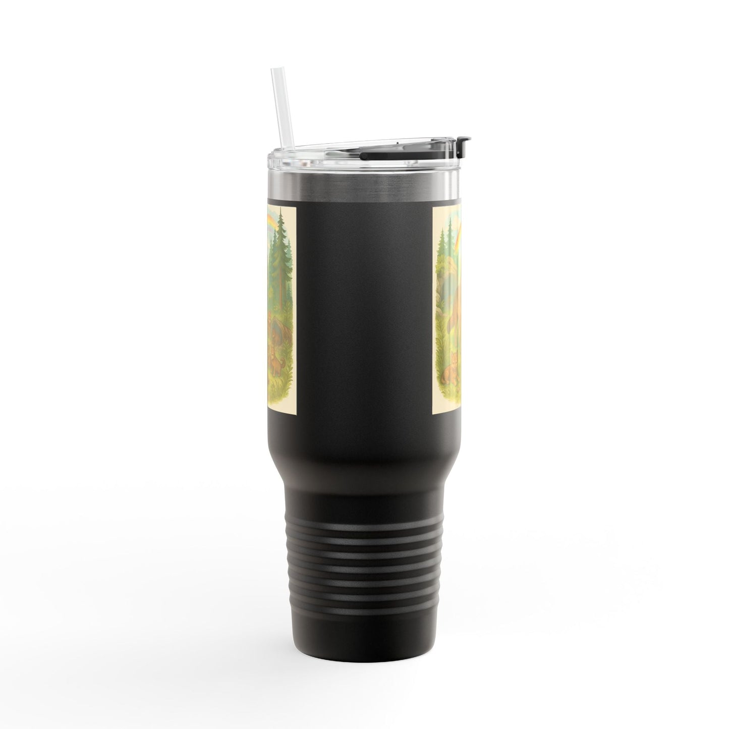 Wolves 40oz Insulated Travel Mug – Leak-Proof Tumbler for Outdoors
