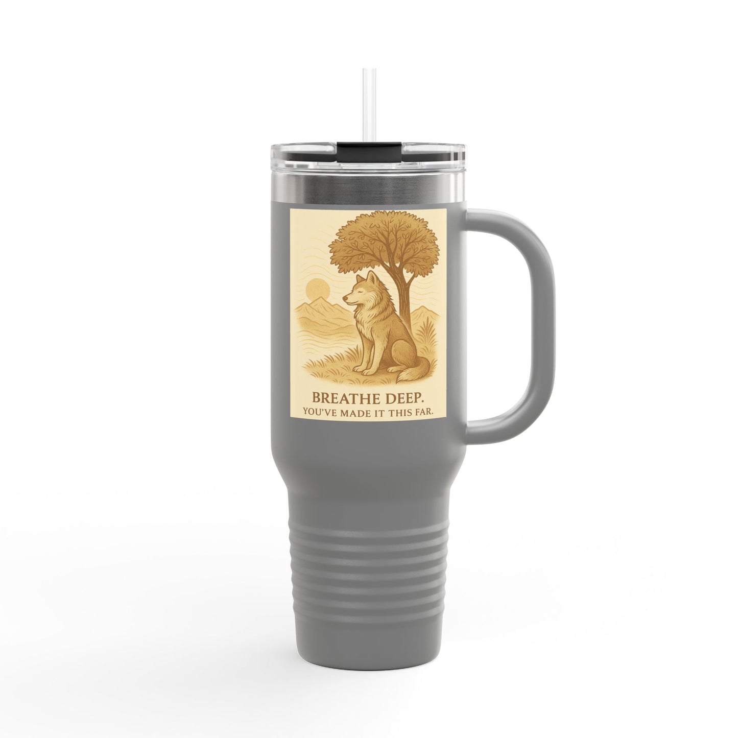 Motivational Travel Mug 40oz – Great for Coffee, Tea & Gifting