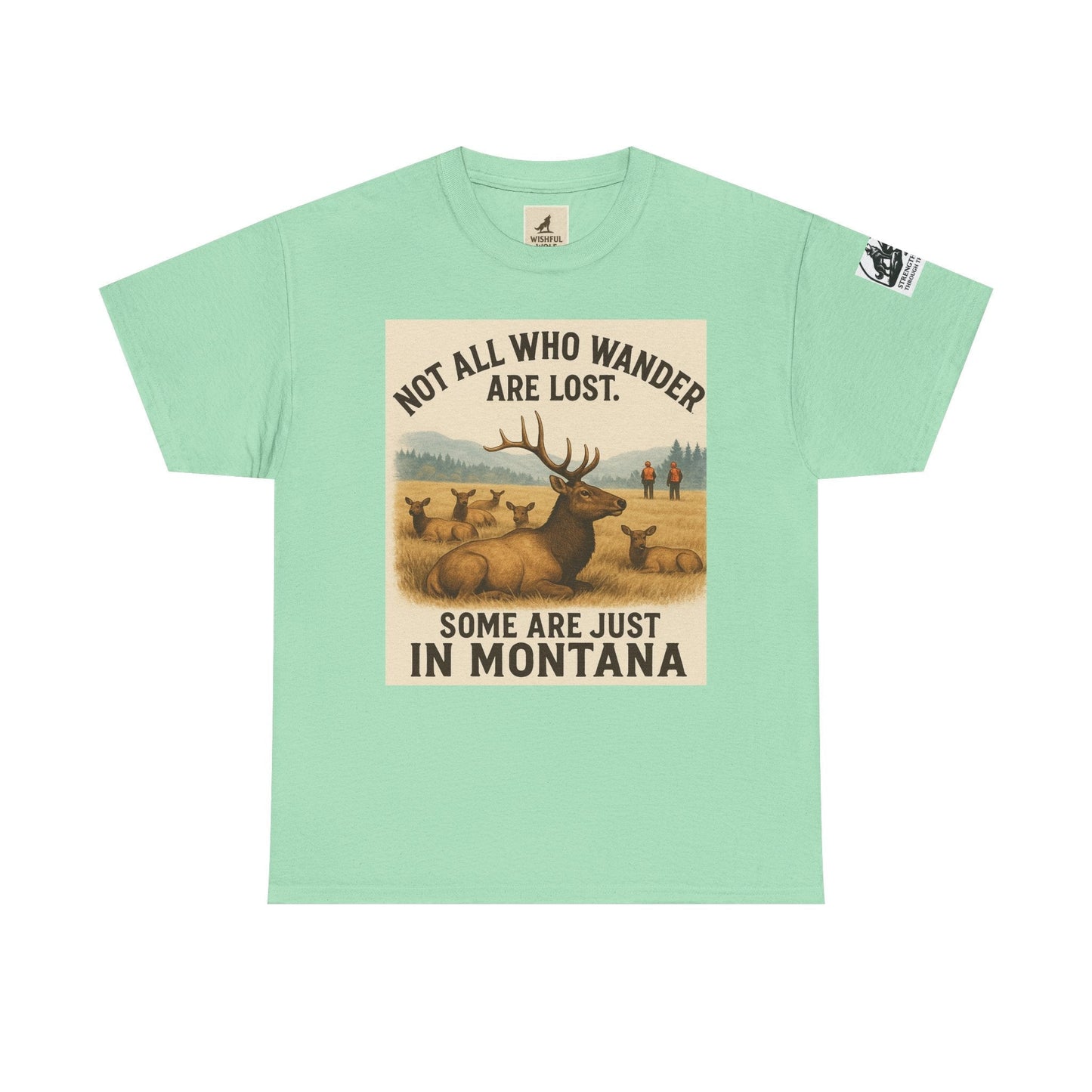 Unisex Montana Tee – Adventure Shirt for Hikers and Nature Lovers