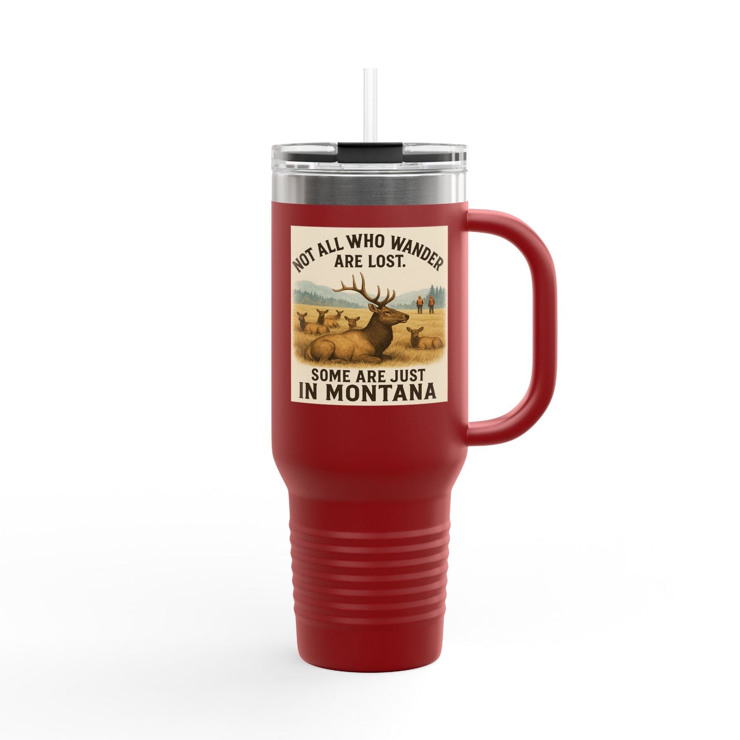 40oz Montana Adventure Mug – Insulated Cup for Outdoor Travel