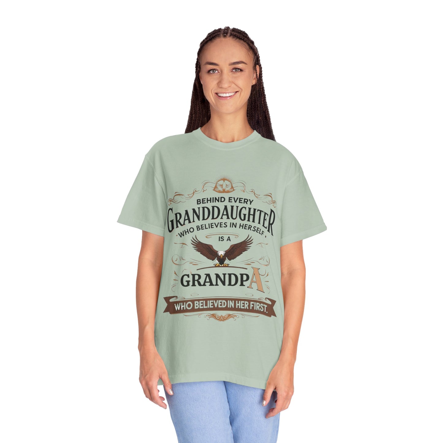 Grandpa Believes in Granddaughter Tee – Inspired by Real Bonds