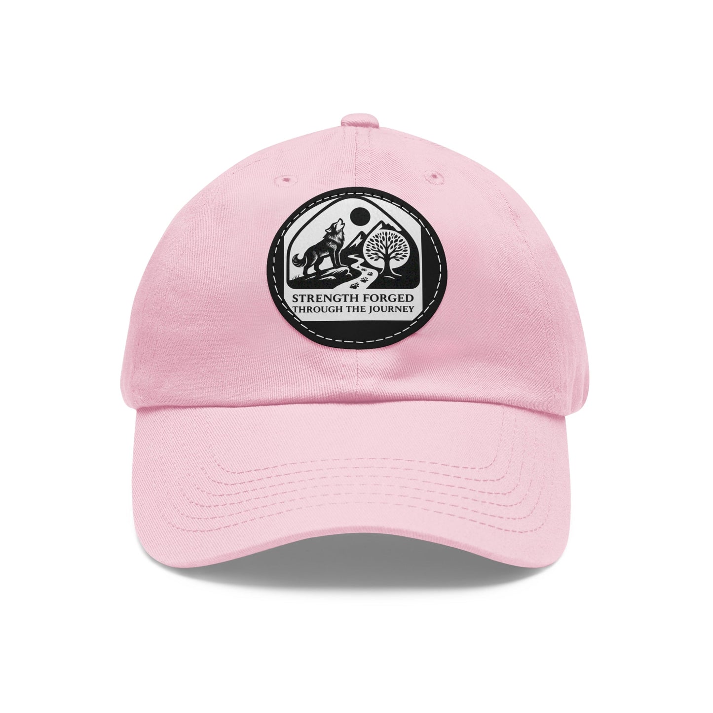 Wishful Wolf Dad Hat – Strength & Nature Inspired Headwear