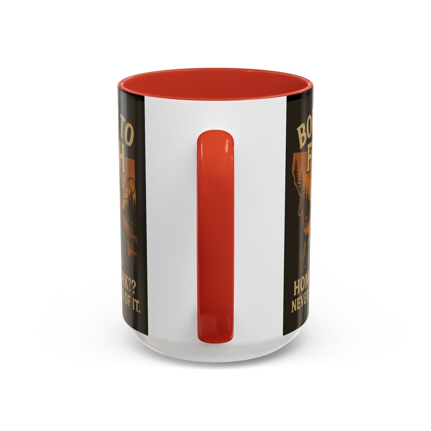 Retro Fishing Mug – Funny Coffee Cup Gift for Anglers & Campers