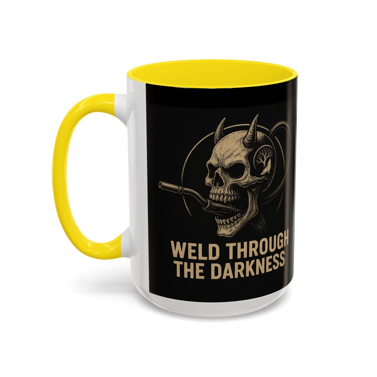 Skull Welding Coffee Mug – Rugged Gift for Welders & Caffeine Lovers