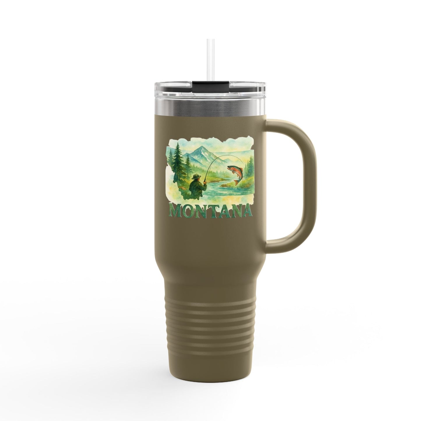 Montana 40oz Travel Mug – Adventure Tumbler for Camping & Gifts
