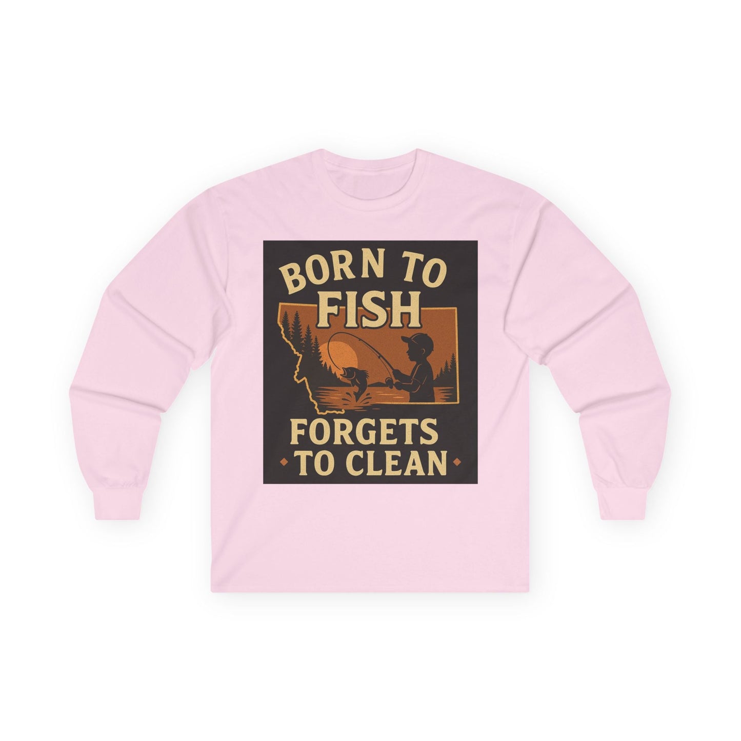 Fishing Long Sleeve Shirt – Angler Tee for Men & Women Outdoors