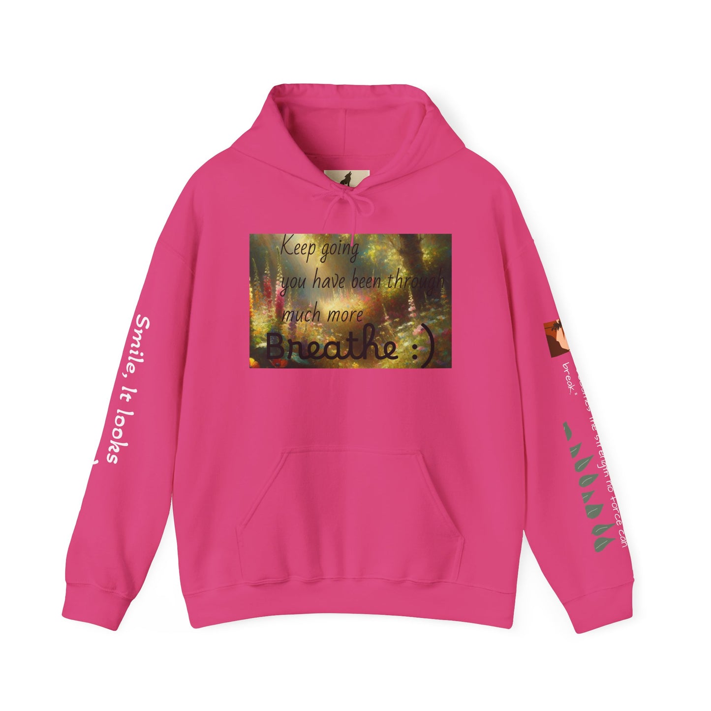 Wolf Meadow Hoodie – Strength in Stillness, Power in Kindness