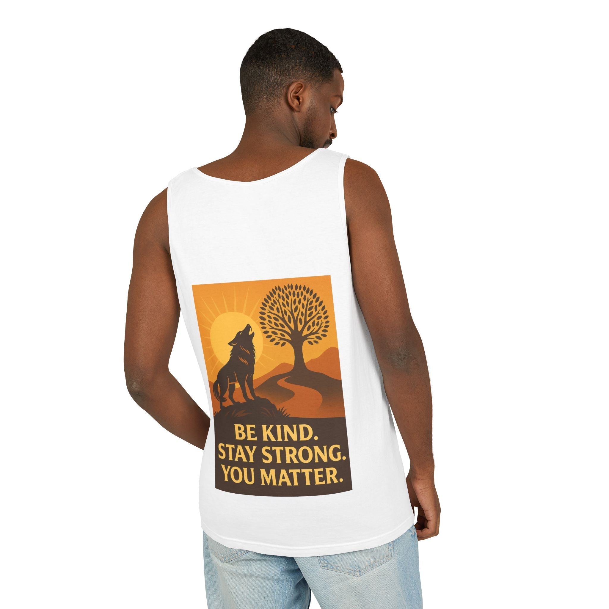 You Matter Nature Tank Top – Wolves Design Motivational Shirt
