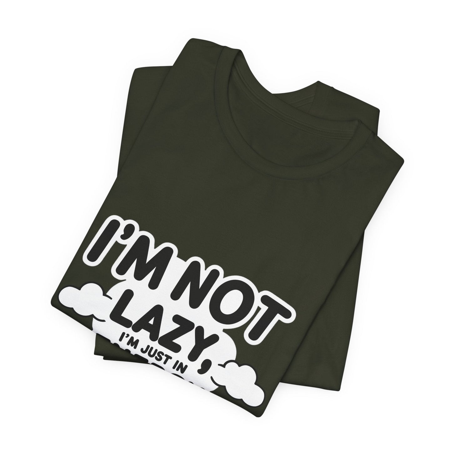 Funny Energy Saving Tee – Unisex Humor Shirt for Everyday Wear