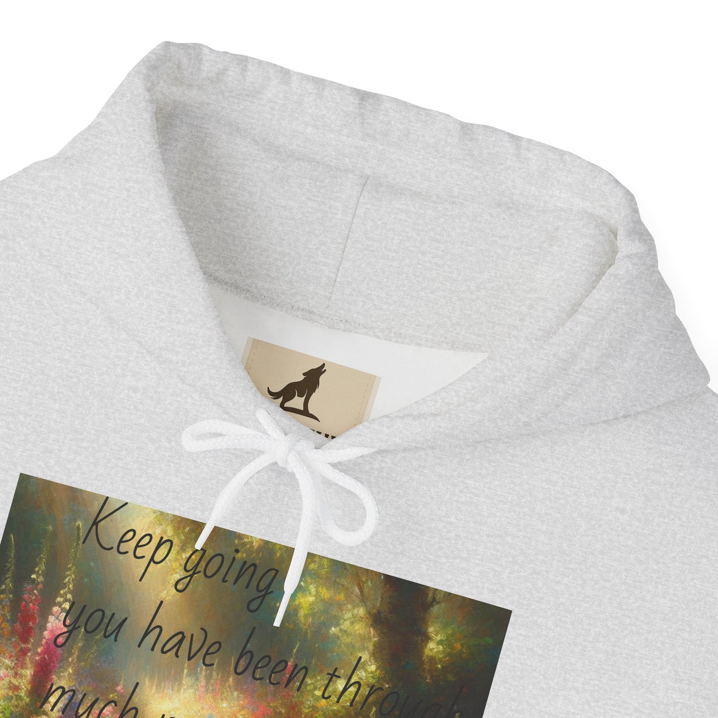 Wolf Meadow Hoodie – Strength in Stillness, Power in Kindness