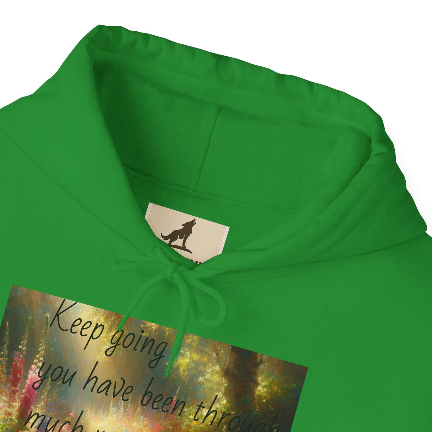 Wolf Meadow Hoodie – Strength in Stillness, Power in Kindness
