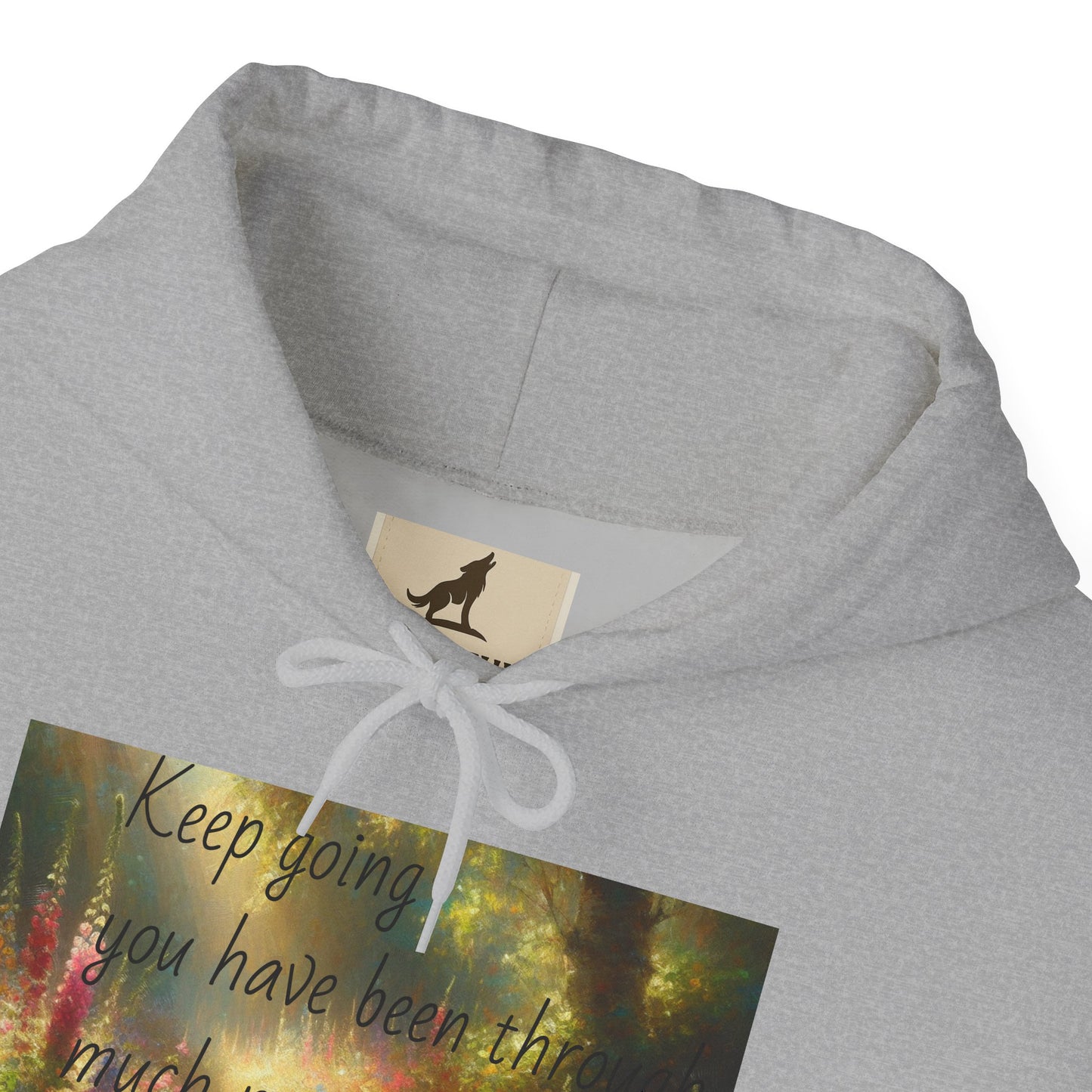 Wolf Meadow Hoodie – Strength in Stillness, Power in Kindness