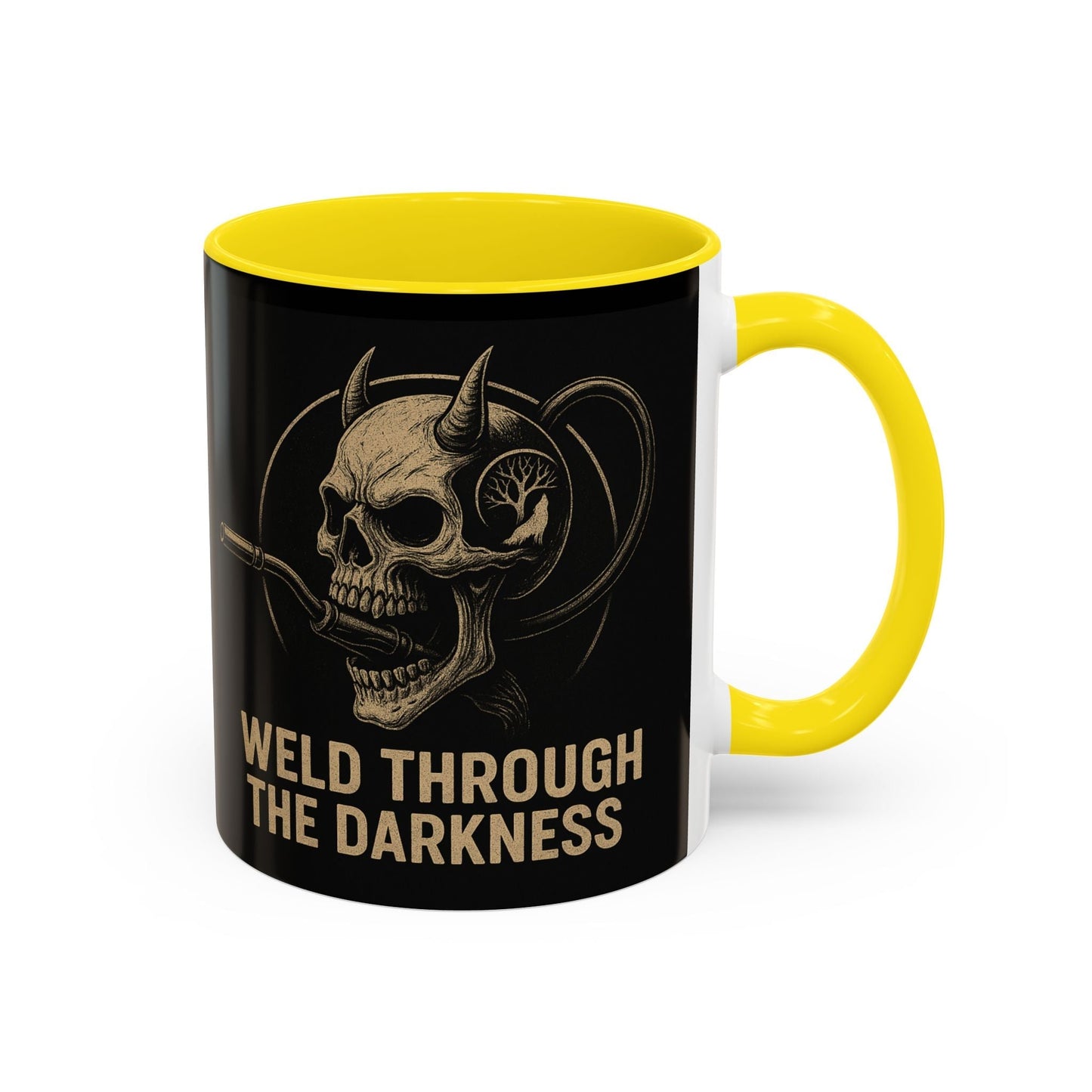 Skull Welding Coffee Mug – Rugged Gift for Welders & Caffeine Lovers