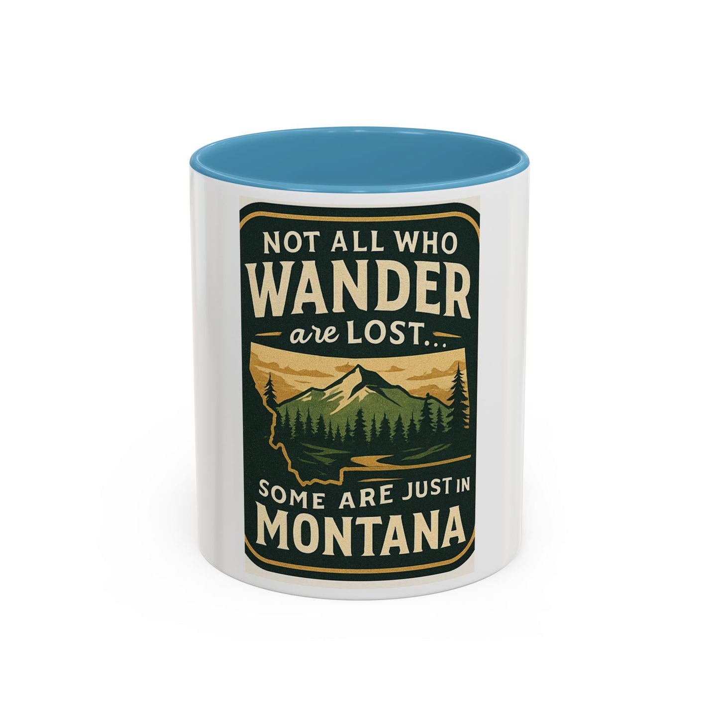 Montana Wanderlust Mug – Nature Lover’s Gift for Hikers & Campers