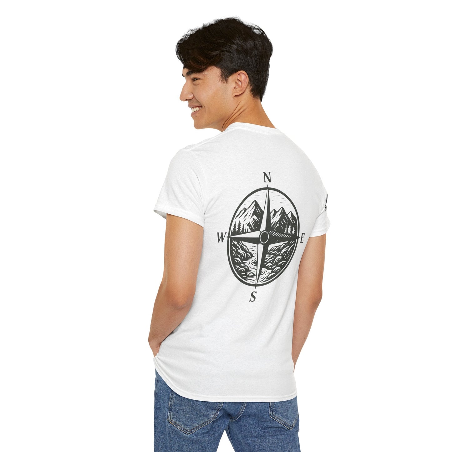 Montana Wanderer Tee – Inspirational Nature Quote Shirt for Explorers