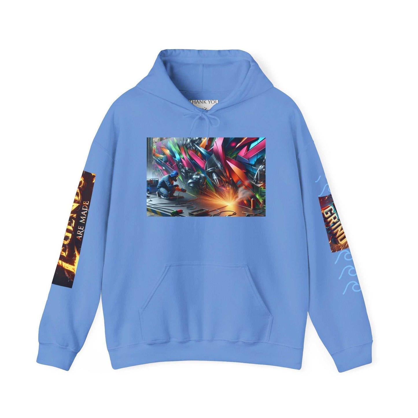 Welder Life Heavy Blend Hoodie – Durable, Warm & Built for Tough Days