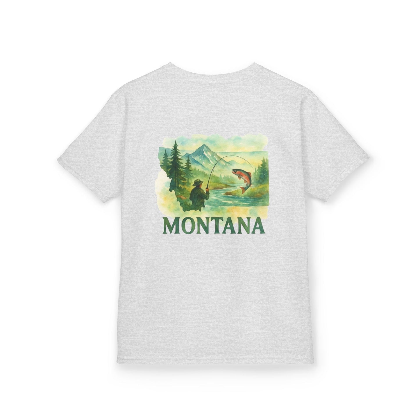 Kids Fishing T-Shirt – Funny Born to Fish, Skip Homework Design