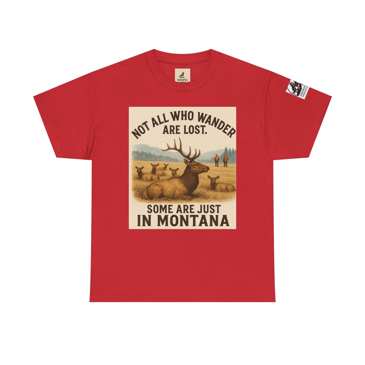 Unisex Montana Tee – Adventure Shirt for Hikers and Nature Lovers