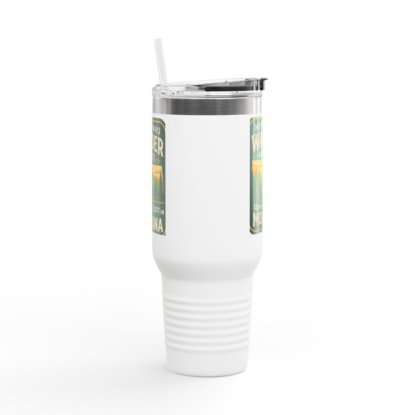 Montana 40oz Travel Mug – Adventure Tumbler for Hikers & Campers