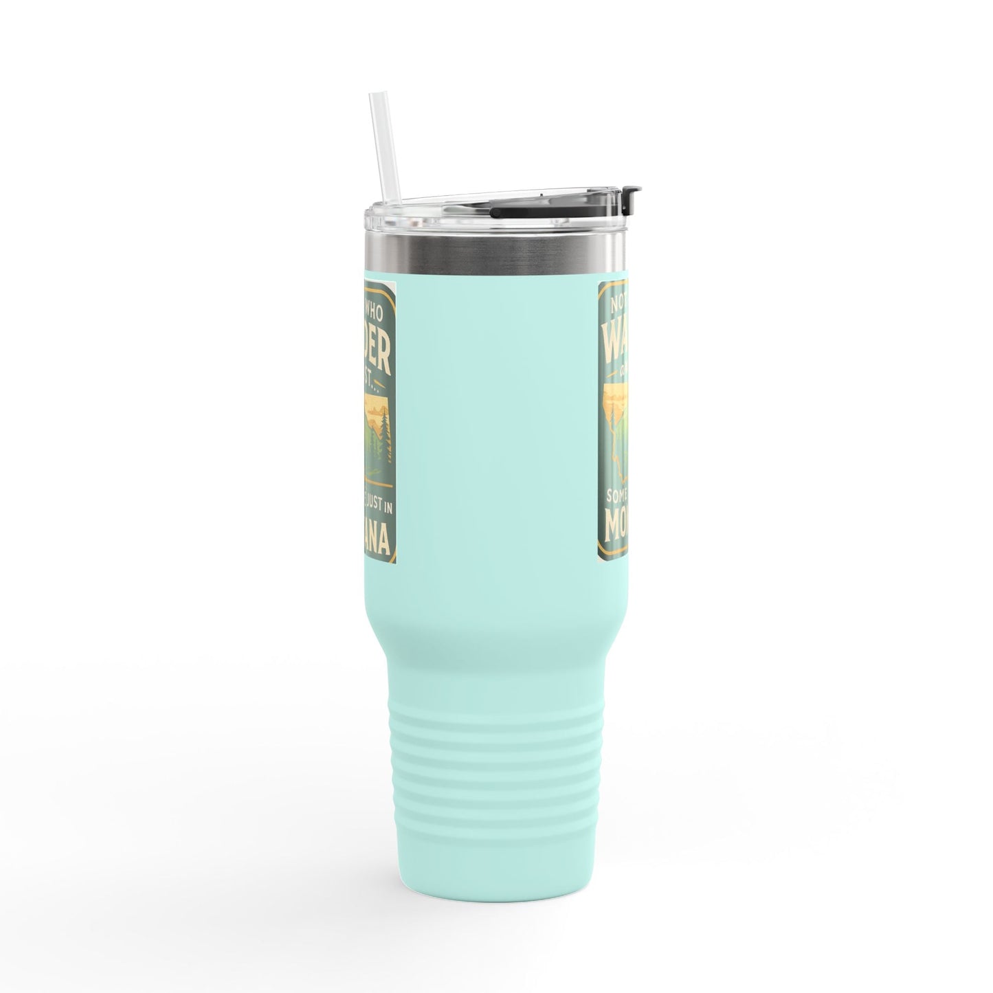 Montana 40oz Travel Mug – Adventure Tumbler for Hikers & Campers