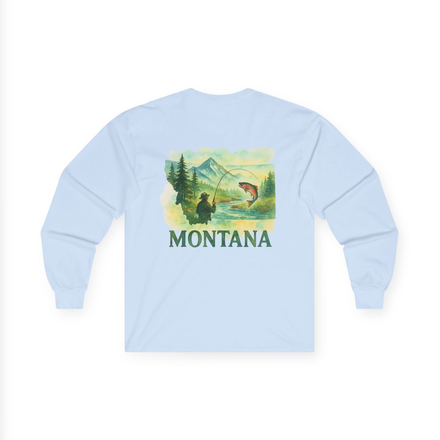 Fishing Long Sleeve Shirt – Angler Tee for Men & Women Outdoors