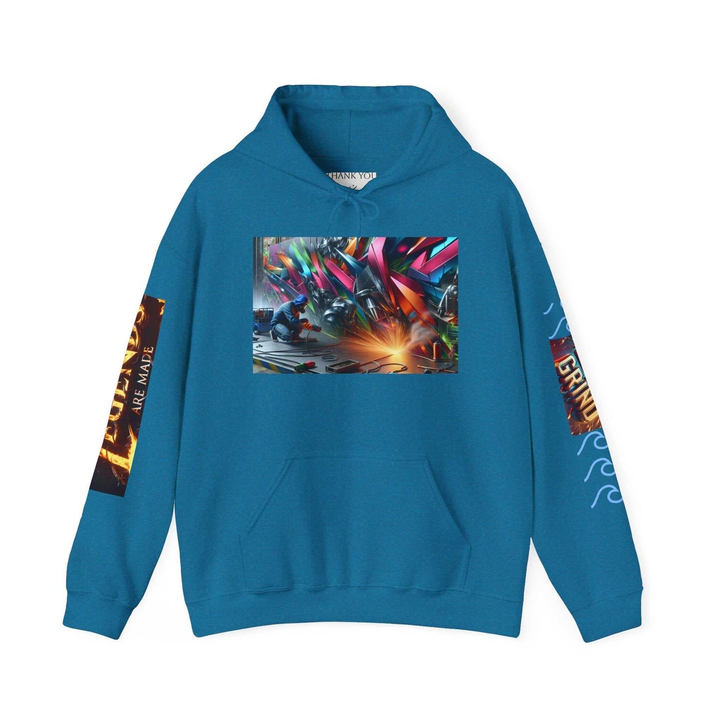 Welder Life Heavy Blend Hoodie – Durable, Warm & Built for Tough Days