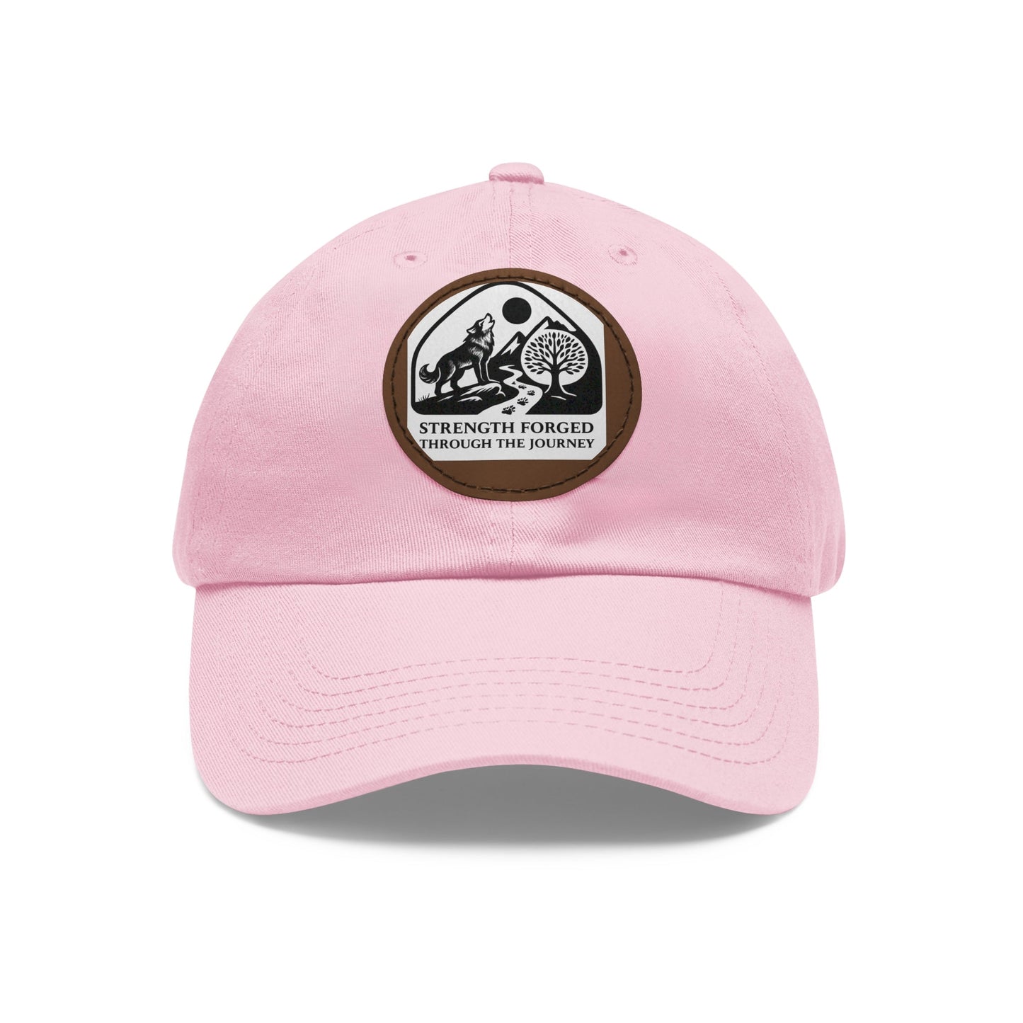 Wishful Wolf Dad Hat – Strength & Nature Inspired Headwear