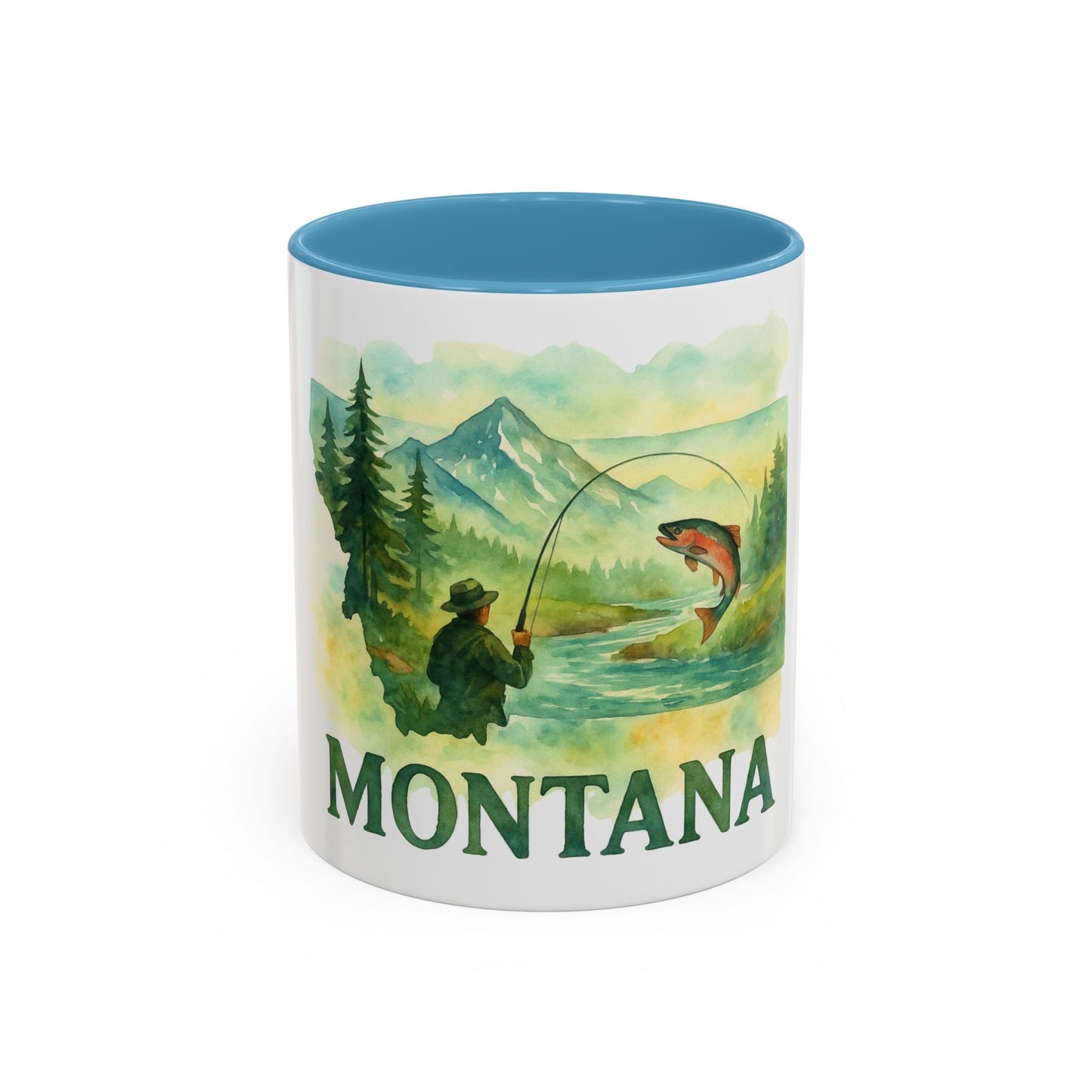 Fishing Mug from Montana – Gift for Anglers & Outdoor Lovers