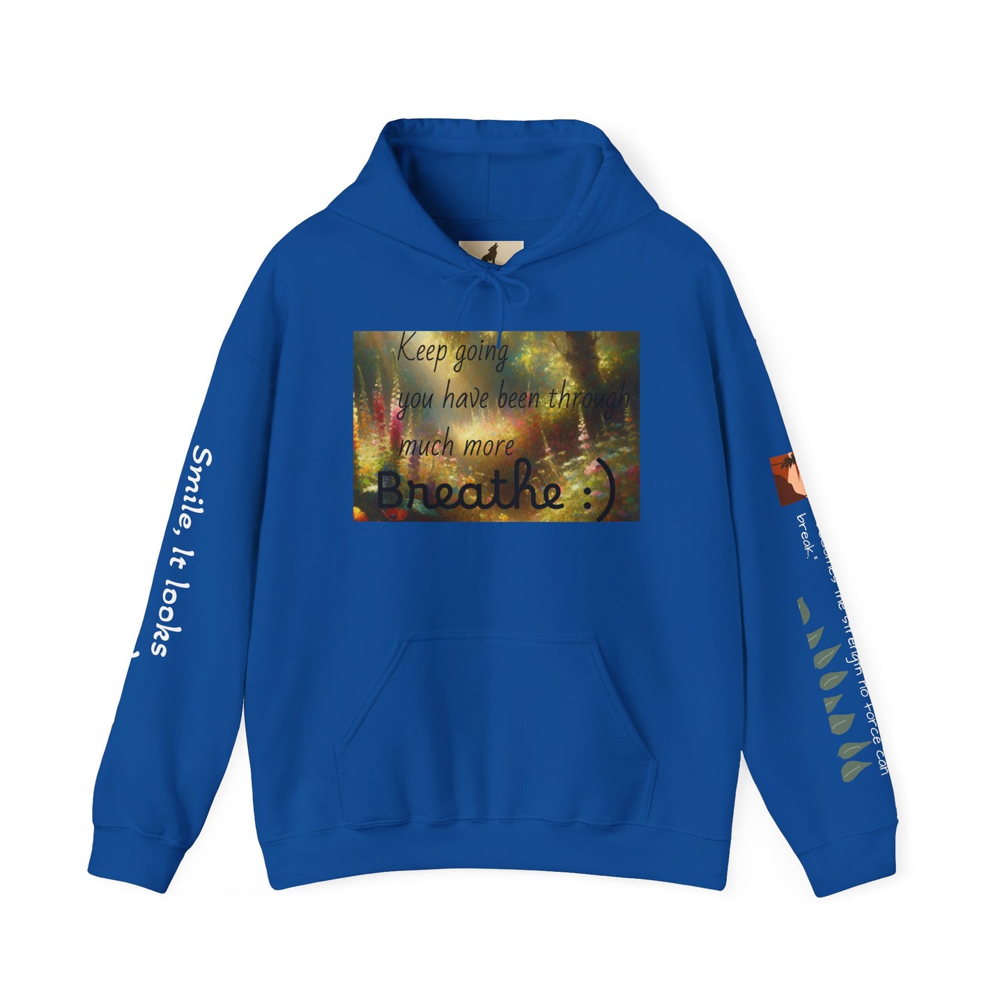 Wolf Meadow Hoodie – Strength in Stillness, Power in Kindness