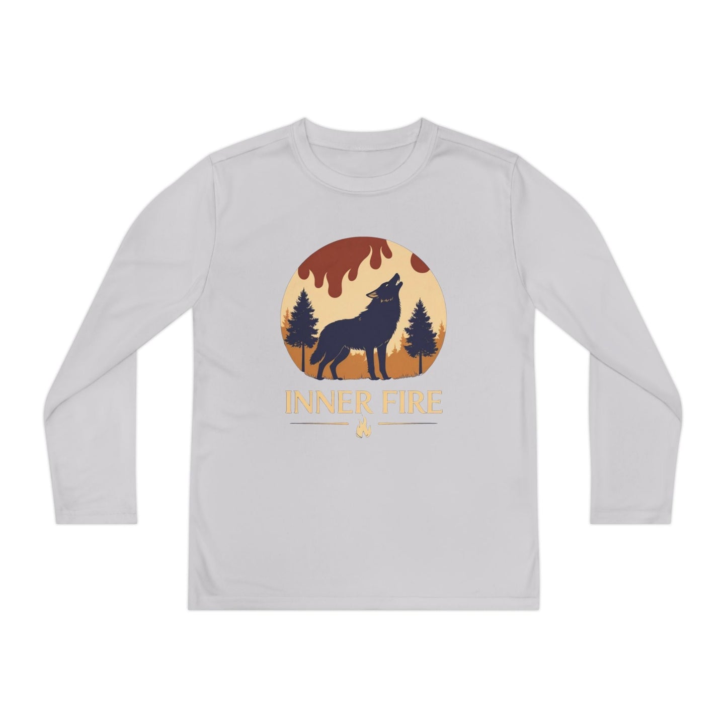 Youth Long Sleeve – Inner Fire Sparks Within Adventure Tee