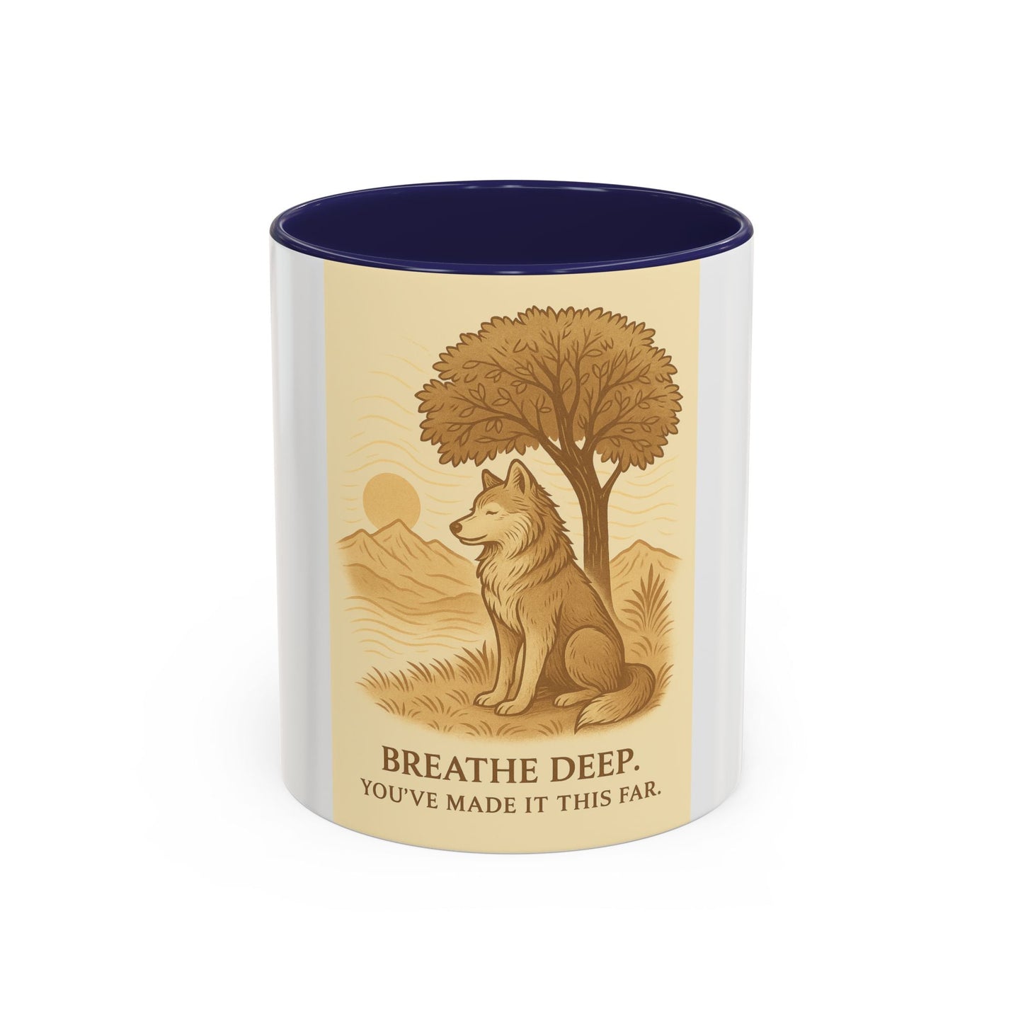 Inspirational Coffee Mug – Nature-Themed Gift for Starting Fresh