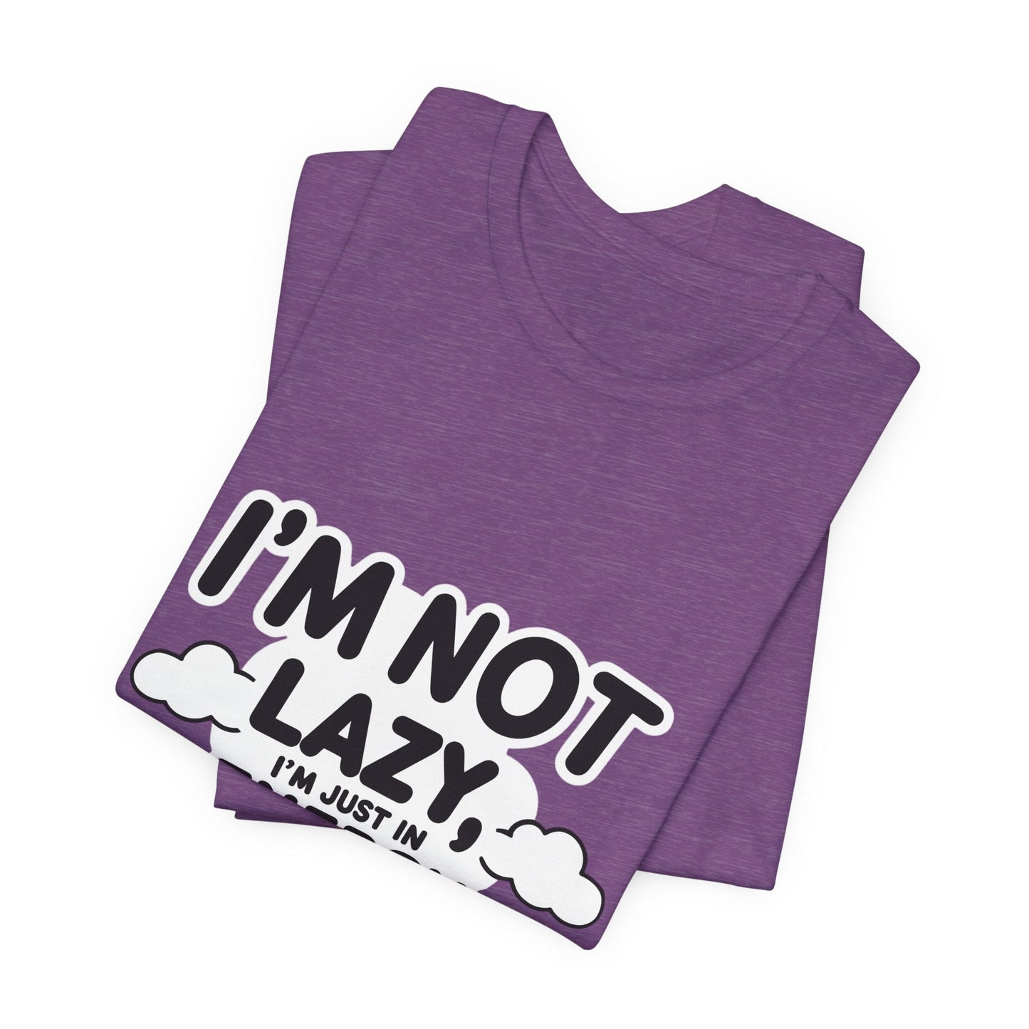 Funny Energy Saving Tee – Unisex Humor Shirt for Everyday Wear