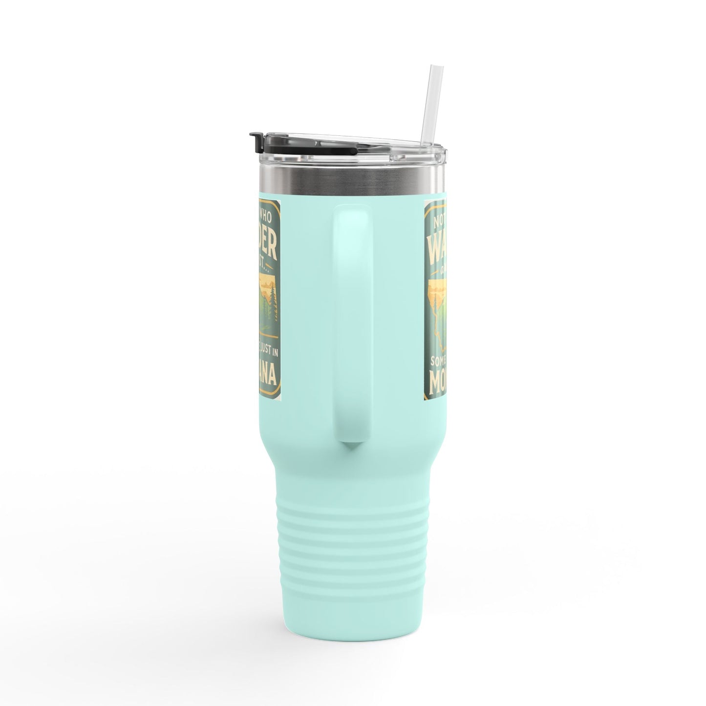 Montana 40oz Travel Mug – Adventure Tumbler for Hikers & Campers