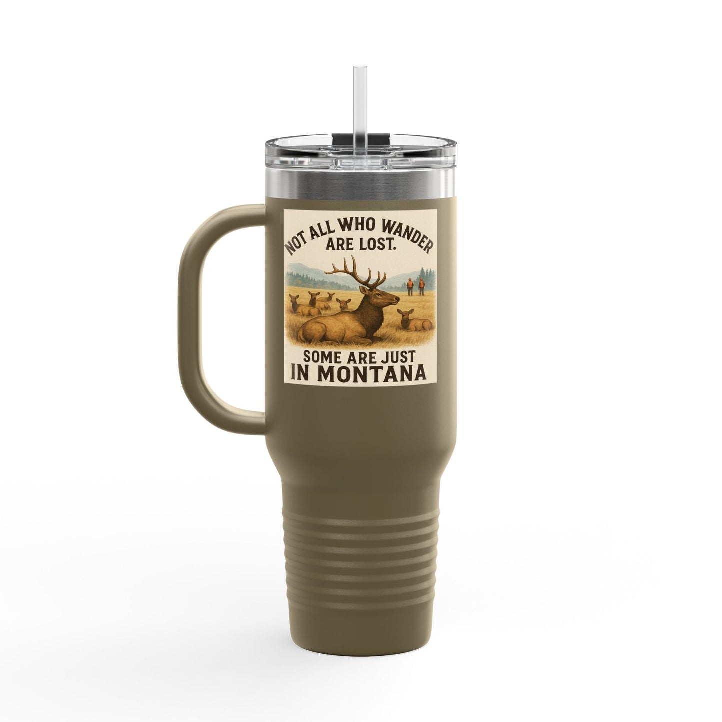 40oz Montana Adventure Mug – Insulated Cup for Outdoor Travel