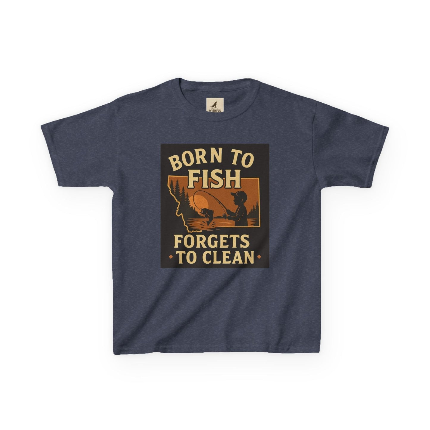 Kids Fishing T-Shirt – Fun Fishing Tee for Boys & Girls Who Love Water