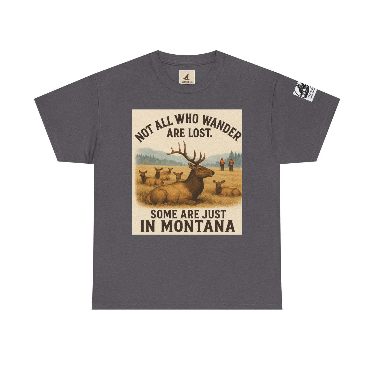 Unisex Montana Tee – Adventure Shirt for Hikers and Nature Lovers