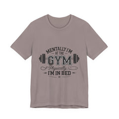 Gym Humor Tee – Motivational Graphic T-Shirt for Gym Lovers