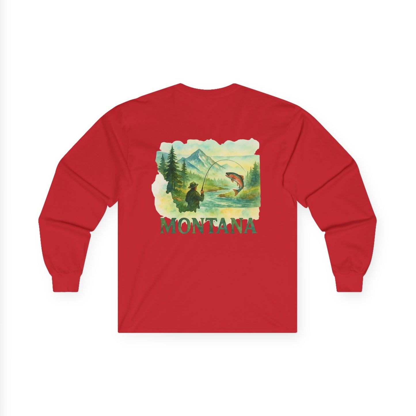 Fishing Long Sleeve Shirt – Angler Tee for Men & Women Outdoors