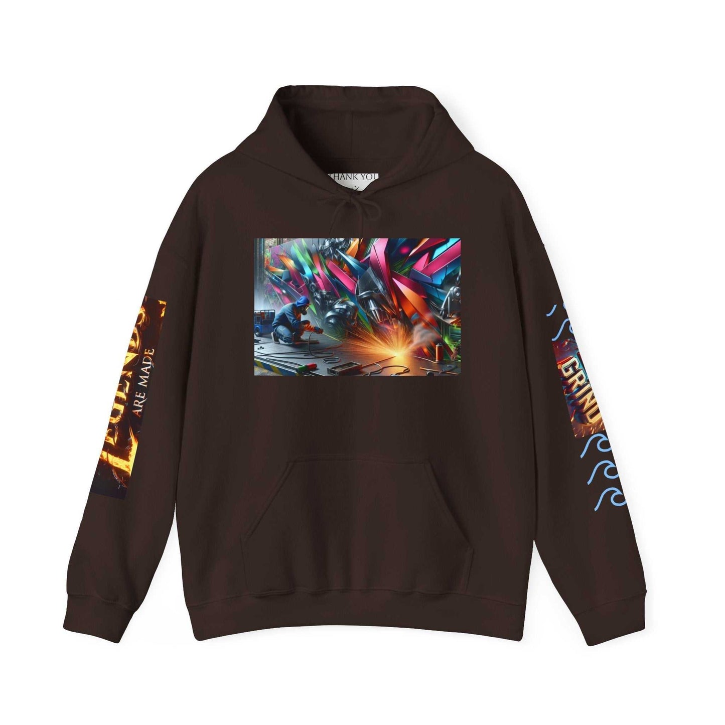 Welder Life Heavy Blend Hoodie – Durable, Warm & Built for Tough Days