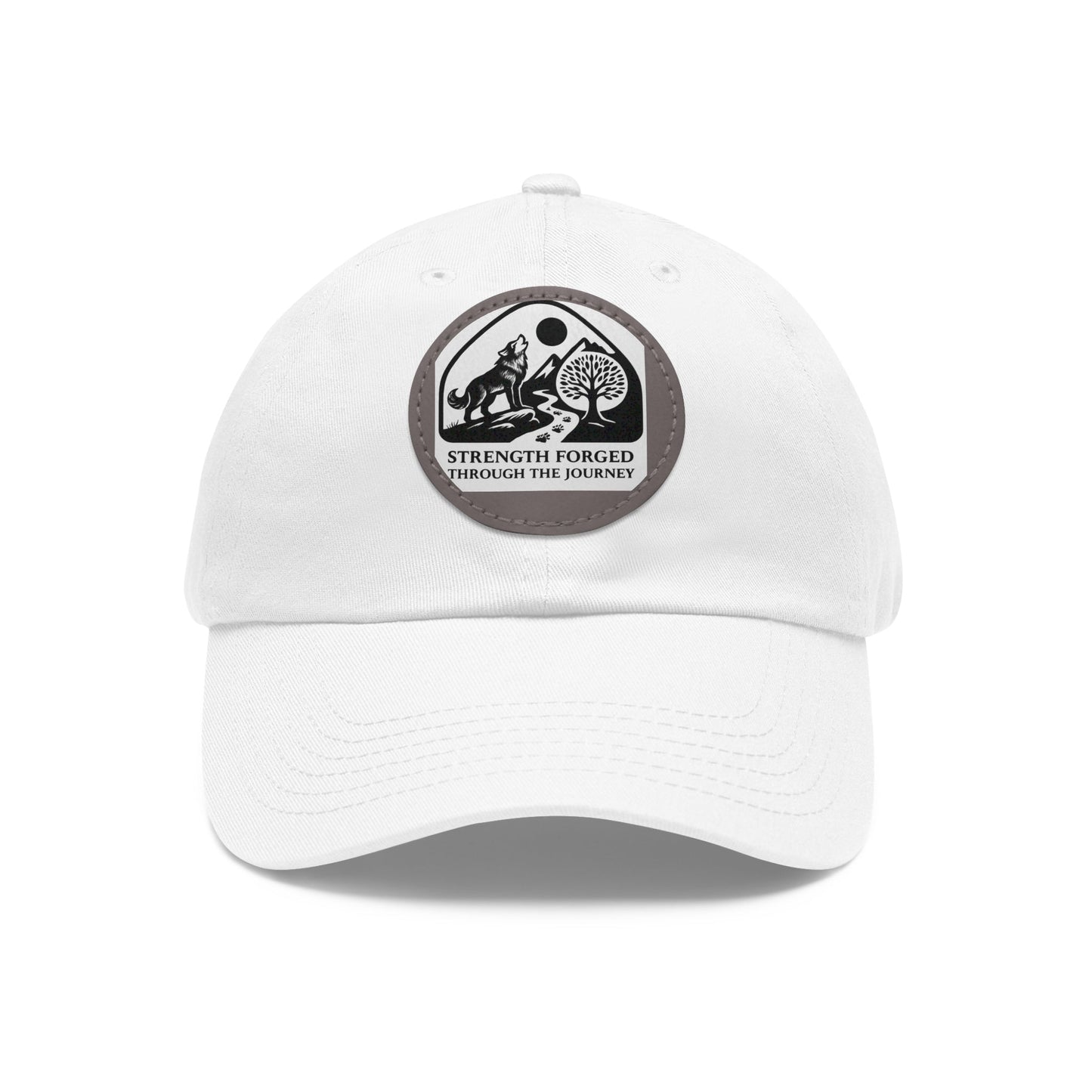 Wishful Wolf Dad Hat – Strength & Nature Inspired Headwear