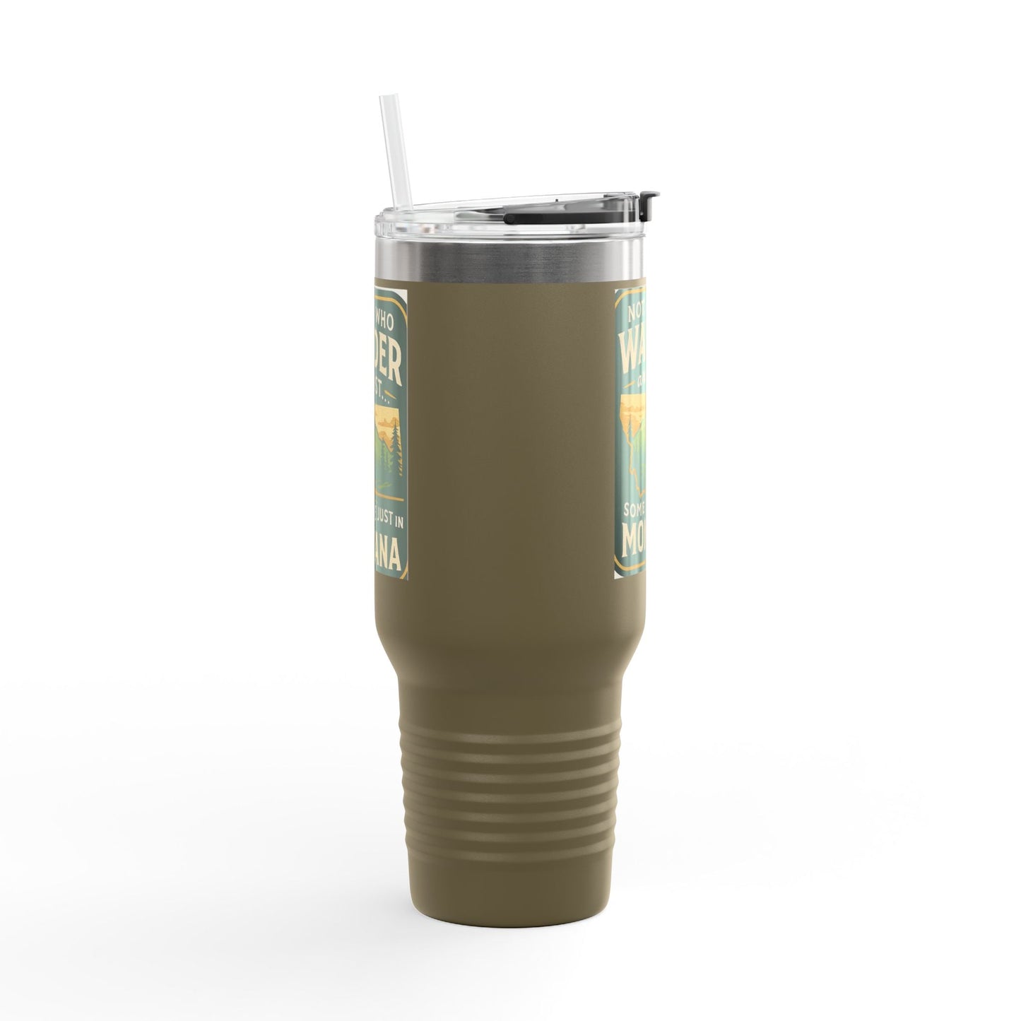Montana 40oz Travel Mug – Adventure Tumbler for Hikers & Campers