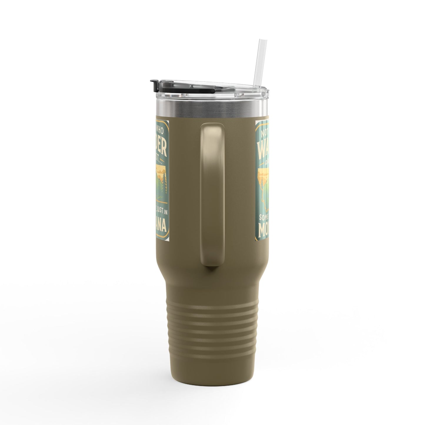 Montana 40oz Travel Mug – Adventure Tumbler for Hikers & Campers