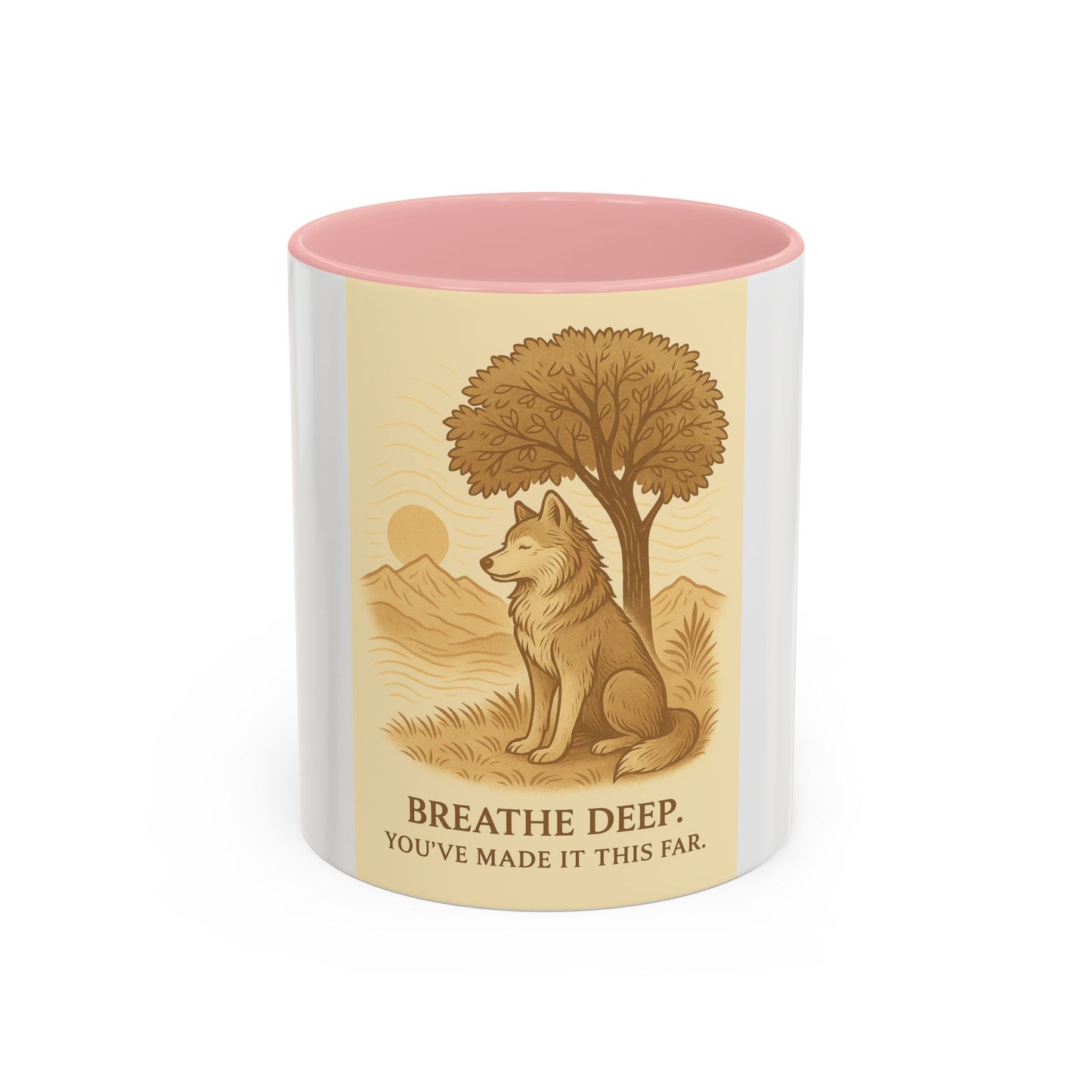 Inspirational Coffee Mug – Nature-Themed Gift for Starting Fresh