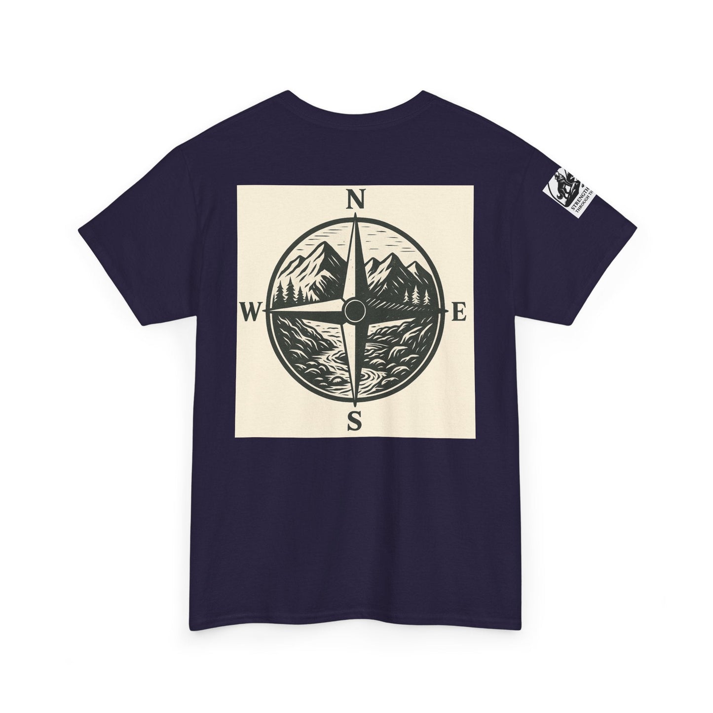 Montana Wanderer Tee – Inspirational Nature Quote Shirt for Explorers