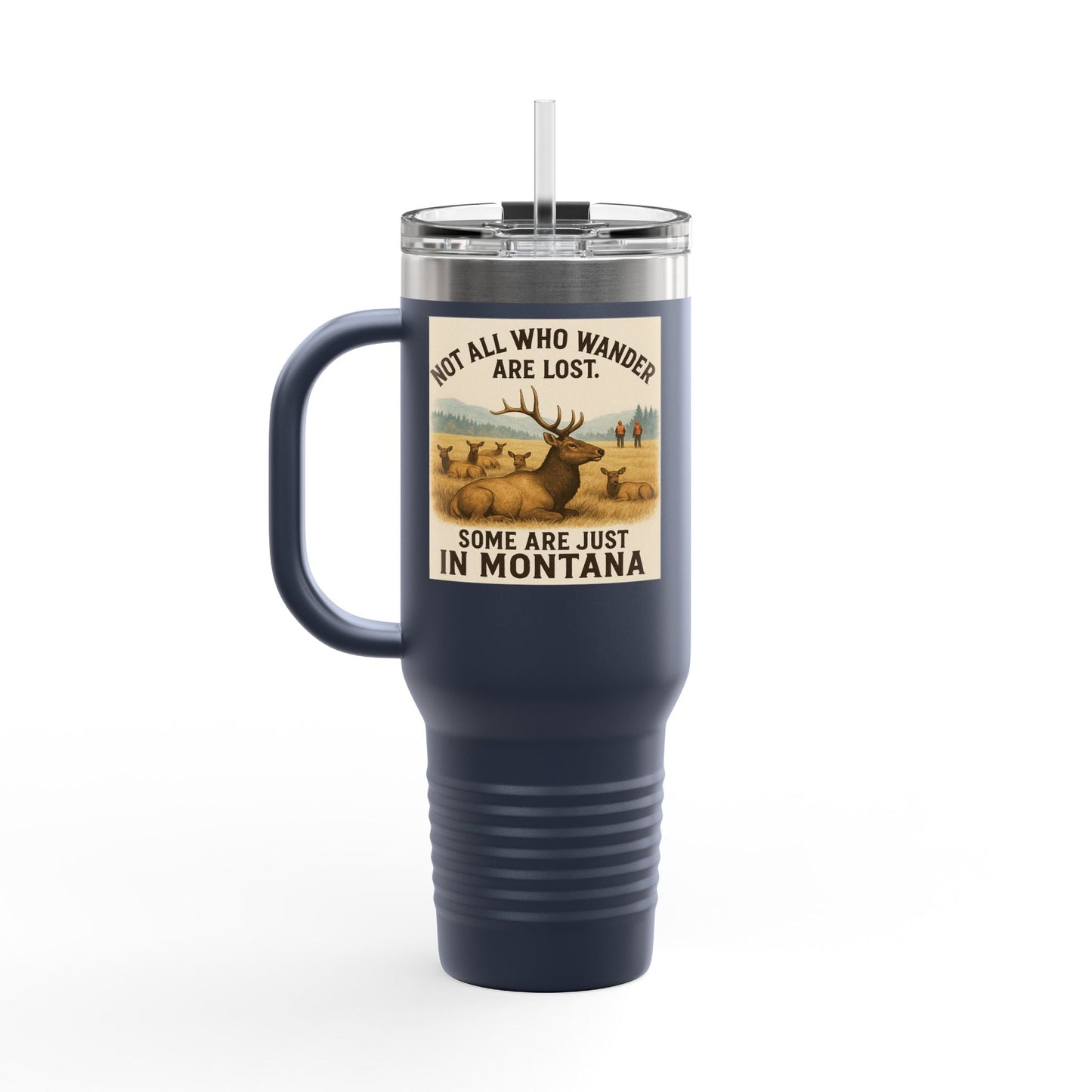 40oz Montana Adventure Mug – Insulated Cup for Outdoor Travel