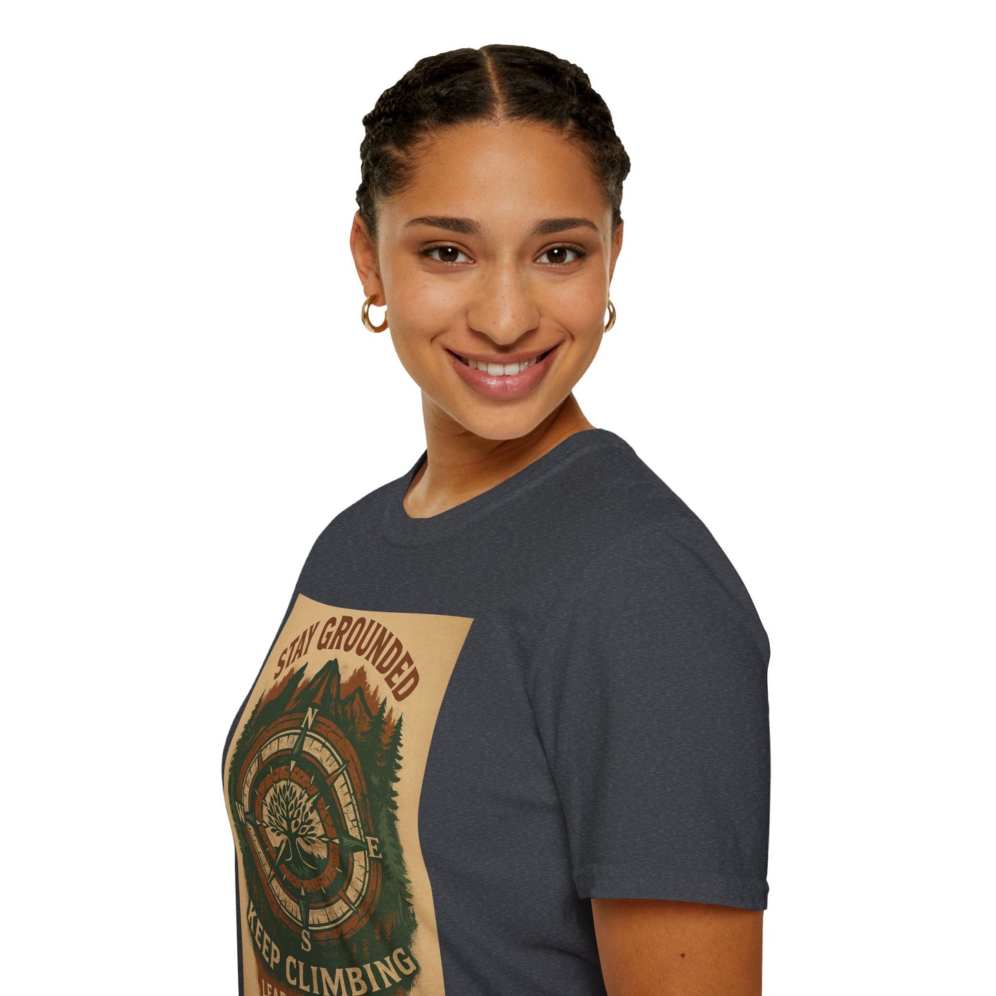 Adventure Hiking Tee – Stay Grounded Shirt for Nature Seekers