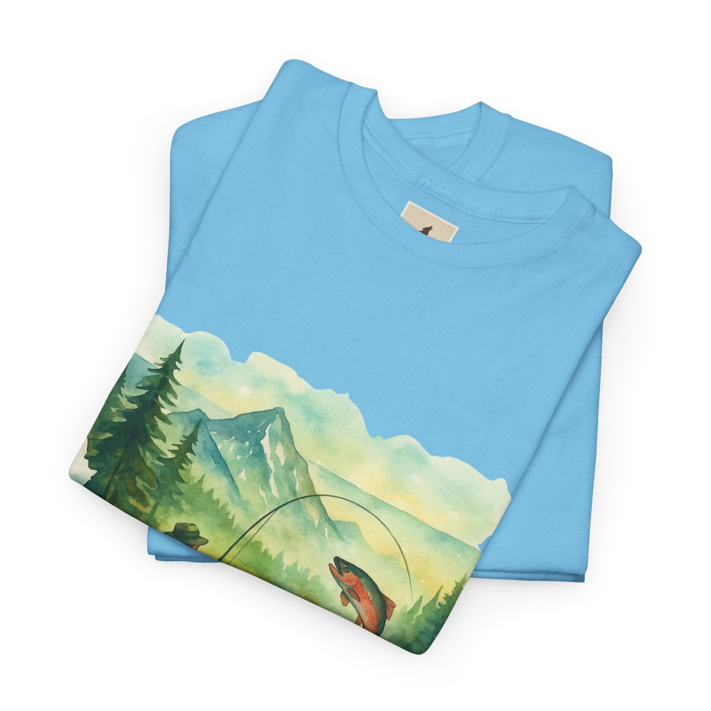 Montana Adventure Shirt – Retro Fishing Tee for Outdoor Enthusiasts