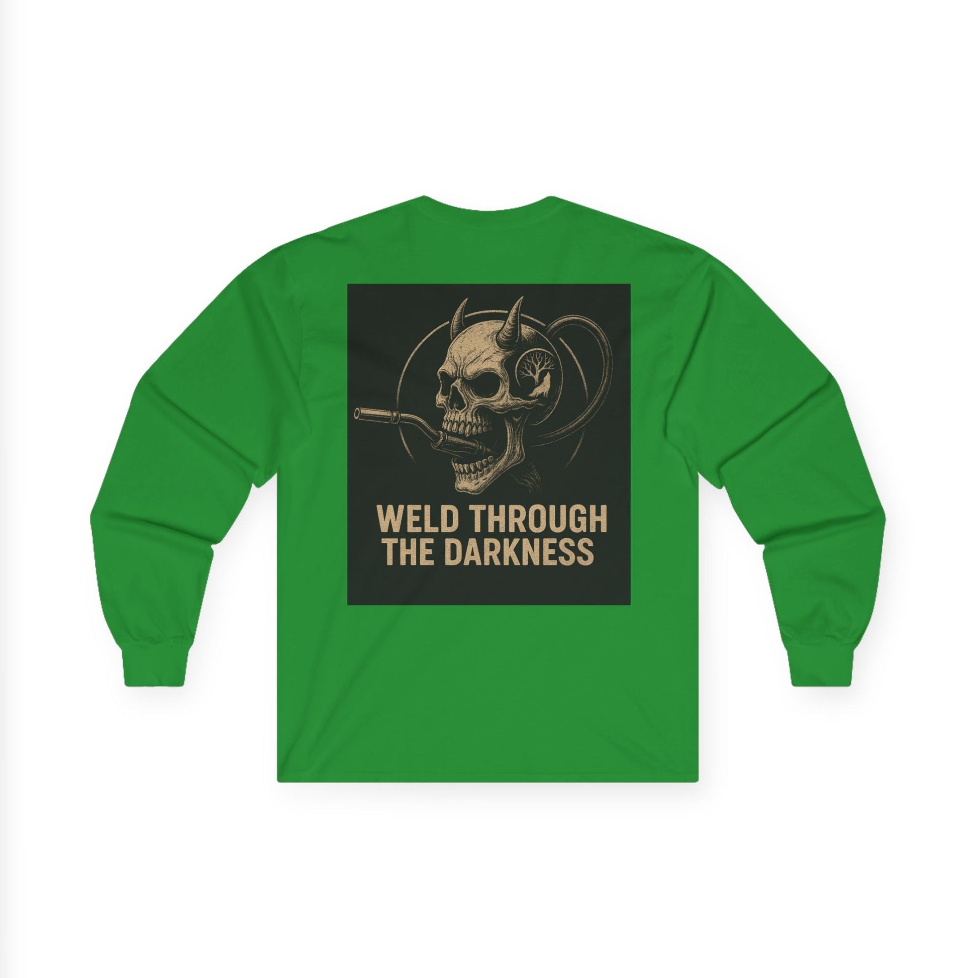 Welding Long Sleeve Tee – Funny Halloween Gift for Skilled Welders