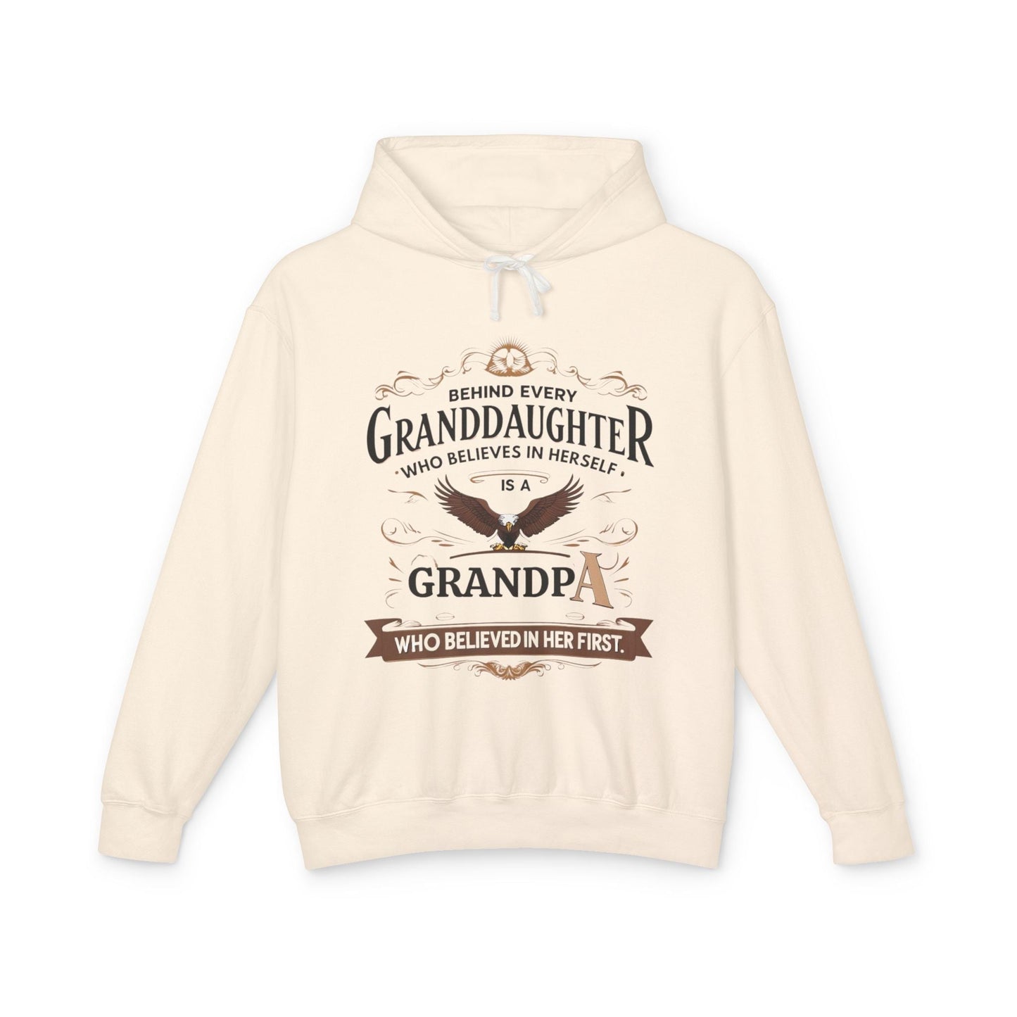 Granddaughter and Grandpa Hoodie – Cozy Gift of Love for Family Bonds