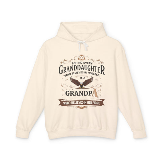 Granddaughter and Grandpa Hoodie – Cozy Gift of Love for Family Bonds